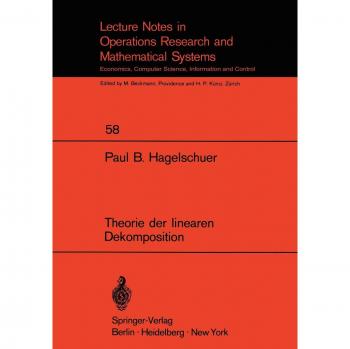 Theorie Der Linearen Dekomposition,  Lecture Notes in Operations Research and Mathematical Systems