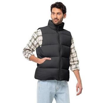 Chaleco Protector Jack Wolfskin Gris Oscuro Mediano