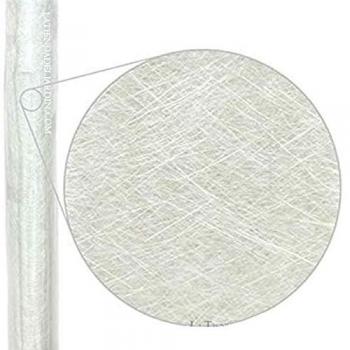 Malla de Fibra de Vidrio MAT-300 25m2 (densidad 300gr/m2) para Reparación de Cubiertas