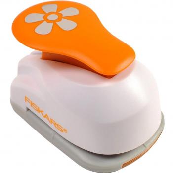 Fiskars 5479 – Perforatrice à Levier, Orange Anémone (M)