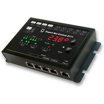 Gude Expert Net Control 2111-1 Monitoring System mit 4 Relaisausgängen und 12 passiven Signaleingängen (21111)