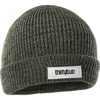 Thirtytwo Herren Patch-Beanie mit Militärlogo – einheitlich fit
