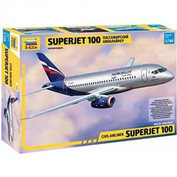 Maquette du Sukhoi Superjet 100 par Zvezda, code Z7009 – 1/144