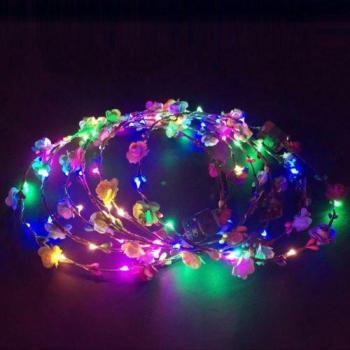 Guirnalda LED para el Pelo Navideña