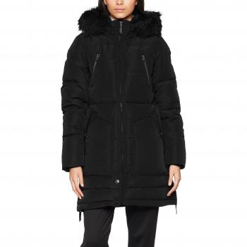 Abrigo de Mujer ONLY Onlrhoda Down Otw, Negro, Talla Large