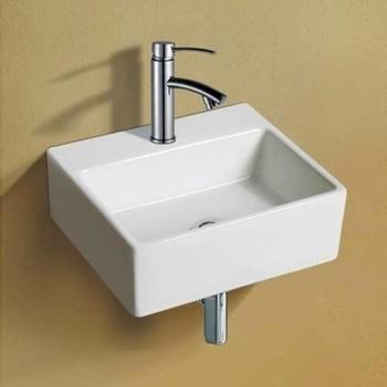 NEG Waschbecken Uno44H (extra klein/eckig) mit Nano-Beschichtung