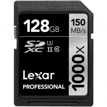 Lexar SDXC Pro 128 GB 1000× UHS‑II