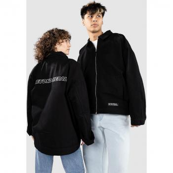 Beyond Medals Chaqueta Negra en Tejido Twill