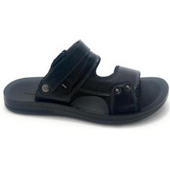 Sandálias Confort Chic Vision para Caballero Preto