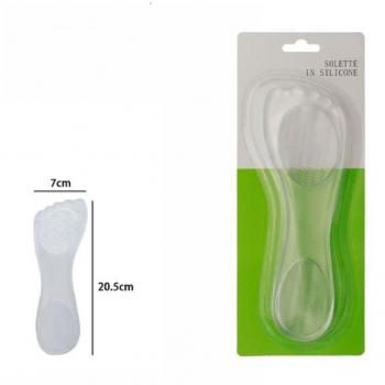 Set di Solette in Gel Silicone Morbido – Cura e Protezione Sottopiede 7x20,5 cm
