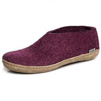 Glerups dk Schuh A-07-00 Lammwollfilz, Cranberry