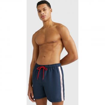 Bañador hombre Tommy Jeans azul crepúsculo con banda lateral M