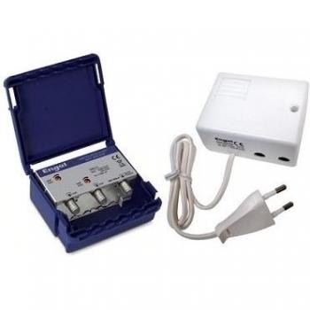 Amplificador de mástil LTE Engel 2 entradas 30dB (UHF) 0dB (VHF)