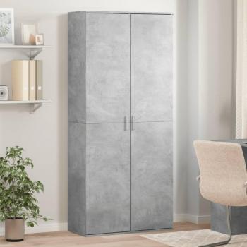 VidaXL 80x35x180 cm Highboard in Concrete Grey