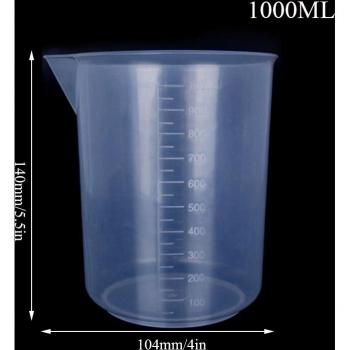 Tasse à mélanger transparente 50-1000ml