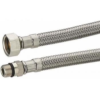 Flexible inox pour robinetterie mâle 12x100