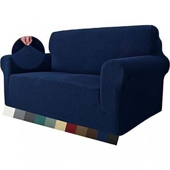 MAXIJIN Super Stretch Couch Cover for 2 Seater Couch