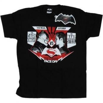 Batman v Superman Face Off Shirt