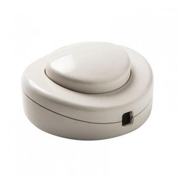 Interruptor de pie blanco Duole 2A-250V