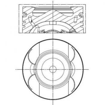 Zuiger MAHLE 001 – Pistonstuk 00189-000