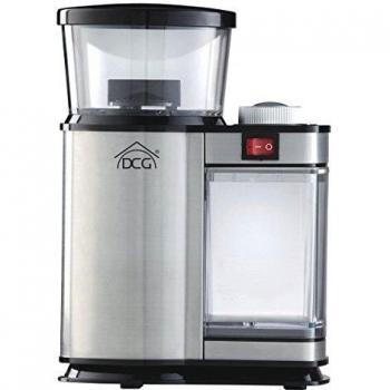 Macina caffè elettrica DCG KSW2606 con corpo in acciaio Inox, 120W, timer e macinazione variabile