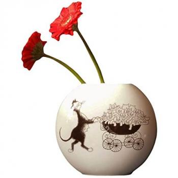 Dubout Céramique Oval Chat – Vase Parastone