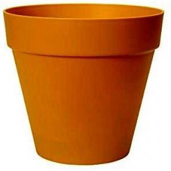 Pot de fleurs rond Elho Loft Urban 30 Ø 29 cm Jaune Ocre