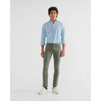 Silbon Pantalón Deportivo Verde Medio 5 Bolsillos para Hombre