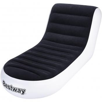 Chaise longue Bestway Sport anthracite 165 × 84 × 79 cm (vinyle)