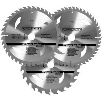 Discos de sierra circular TCT Silverline 408979