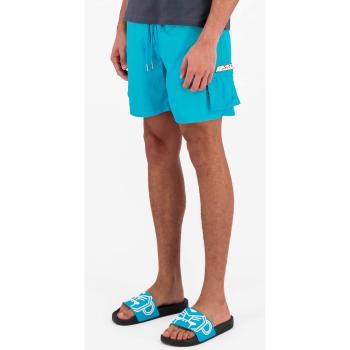 Bañador Azul y Negro, Estilo Náutico con Mango Banana