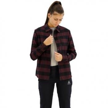 Odlo, Damen, Funktionsshirt, Shirt l/s ESSENTIAL (XL), Schwarz, XL