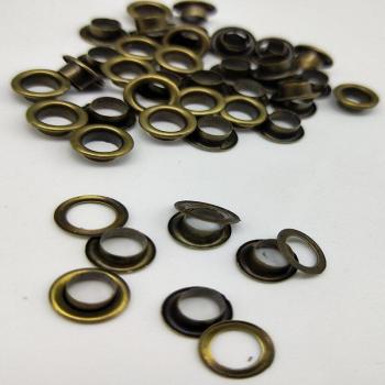 1000 Stück Bronze Eisenösen für Bekleidung