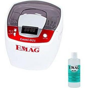 Emag Ultraschallreiniger mit Heizung 2 l (LxBxT) 160 x 90 x 50 mm Leistungsaufnahme (max.) 80 W Gehäuse-Material Kunststoff