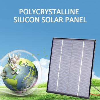 Panel Solar de Energía de 18V 2W para Proyectos DIY