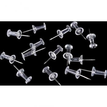 40pcs Assorted Clear Tacks