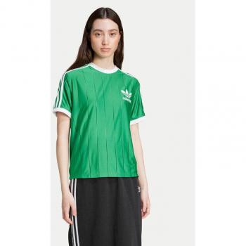 T-shirt Adidas Originals Vert PINSTRIPE