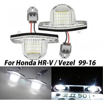 Feux de plaque d'immatriculation pour Honda Insight 12V
