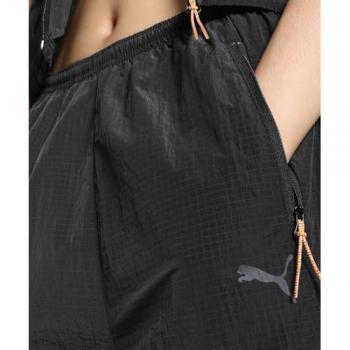 Sporthose PUMA DARE TO Parachute-Hose Damen Gr. S, Normalgrößen, schwarz, Damen