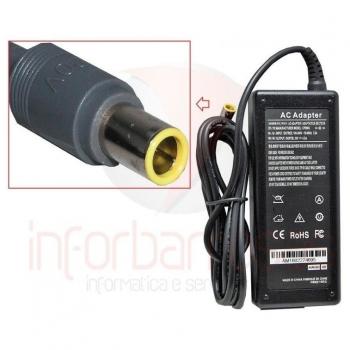 Fonte de Alimentação IBM Lenovo 20V 4.5A 90W Conector 5.5mm x 7.9mm