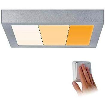 Carpo LED Ceiling Light in Chrome Finish 30x30