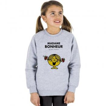 Sweatshirt per bambini MADAME BONHEUR 4 anni grigio