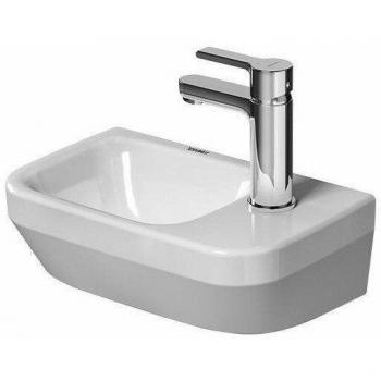 Lavabo Duravit 360x220mm sin rebosadero con plataforma para grifería Re Blanco