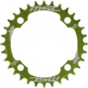 Plato Msc 32 Dientes CNC Aluminio 7075 Verde