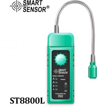 Alarma de Fugas de Gas ST8800L: Luz, Sonido y Medición