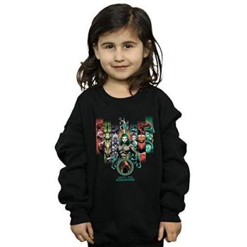 Girl's Aquatic Kingdoms T‑Shirt – DC Comics Edition, 5-6 Years