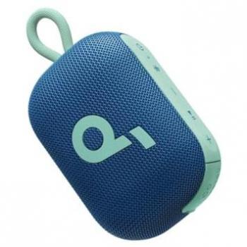Enceinte Bluetooth Soundcore 5 W – Design ultra‑compact, couleur bleue