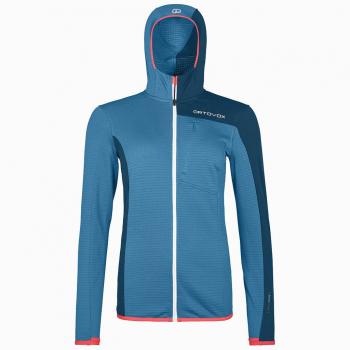 Ortovox Jaqueta Fleece Light Grid com Capuz para Mulheres