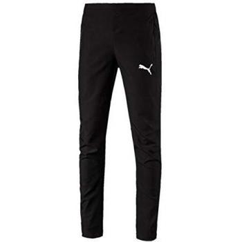 Puma Black/White Liga Sideline Woven Trousers