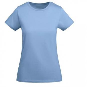Roly Damen Bodyfit Tee – Nachhaltiger Rundhals, Model Breda